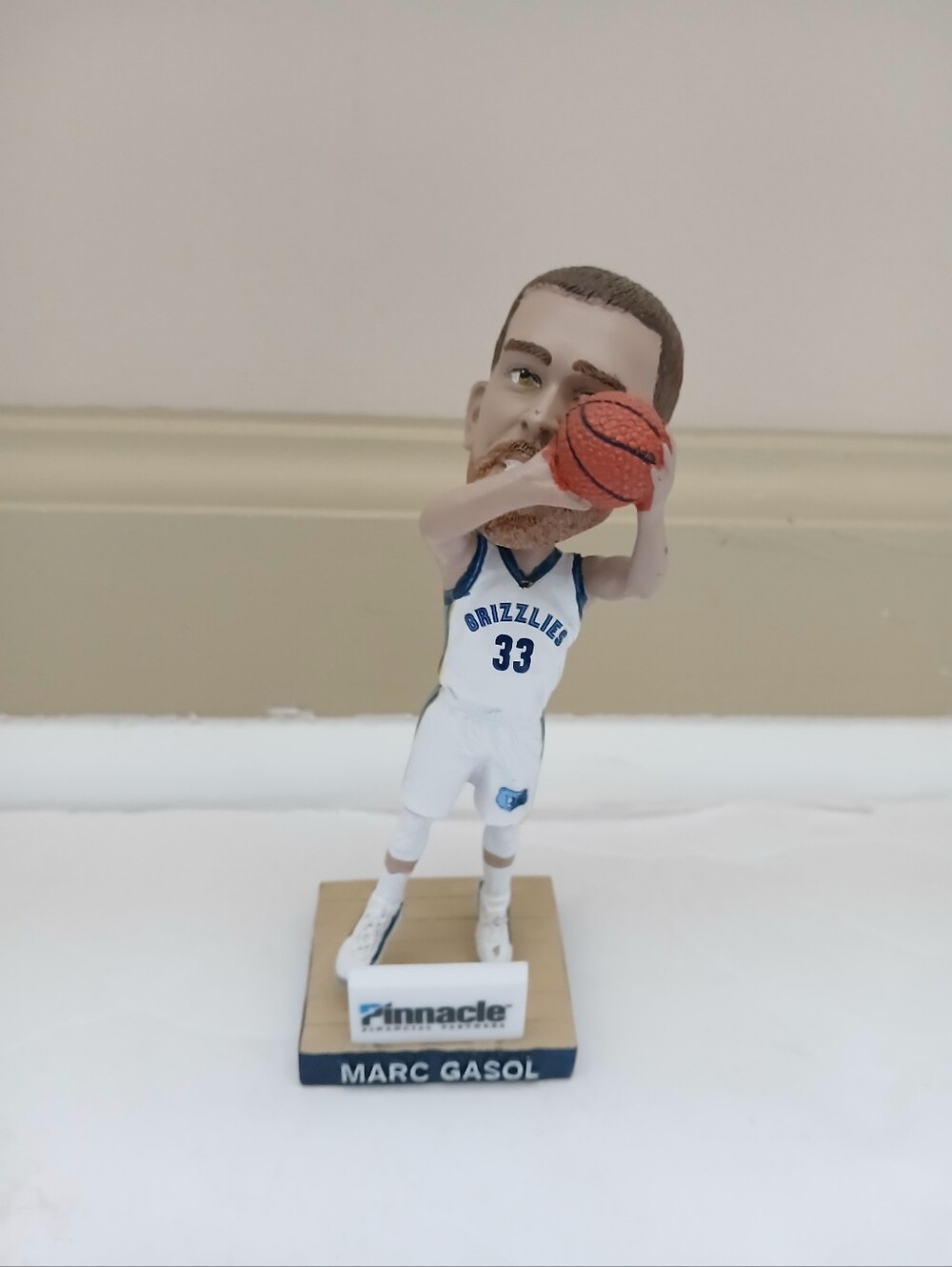 Marc Gasol Memphis Grizzlies 20th Season Bobblehead 5 Inches